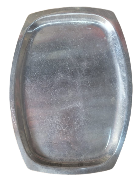 Silver Platter Serving Tray
