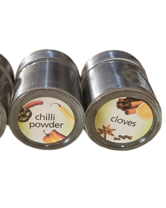 Stainless Steel Spice Jars