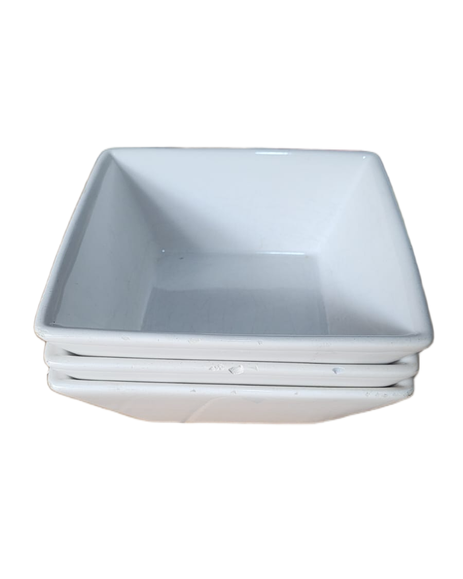 3 PC Square Bowl Set